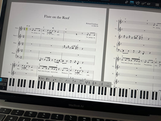 Flute on the Roof - Basic Sheet Music (Digital Download)