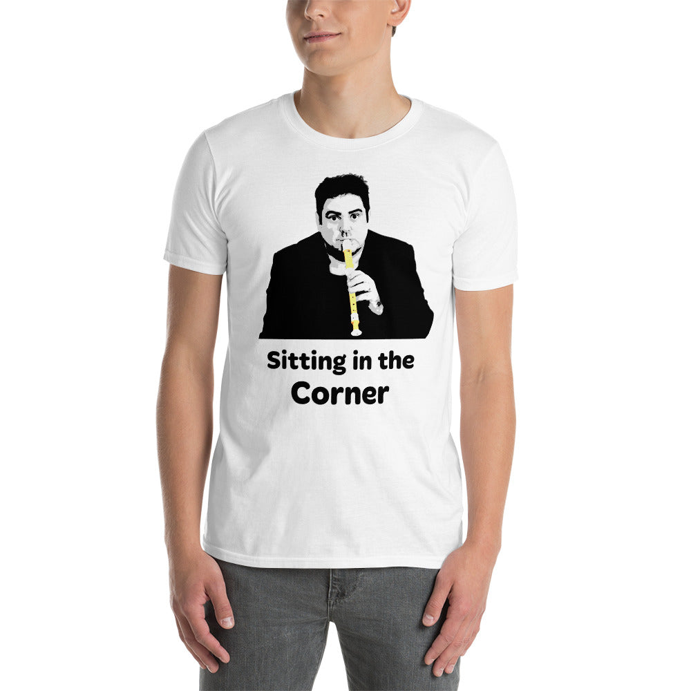 Richard Lindesay Sitting in the Corner Adult T-Shirt